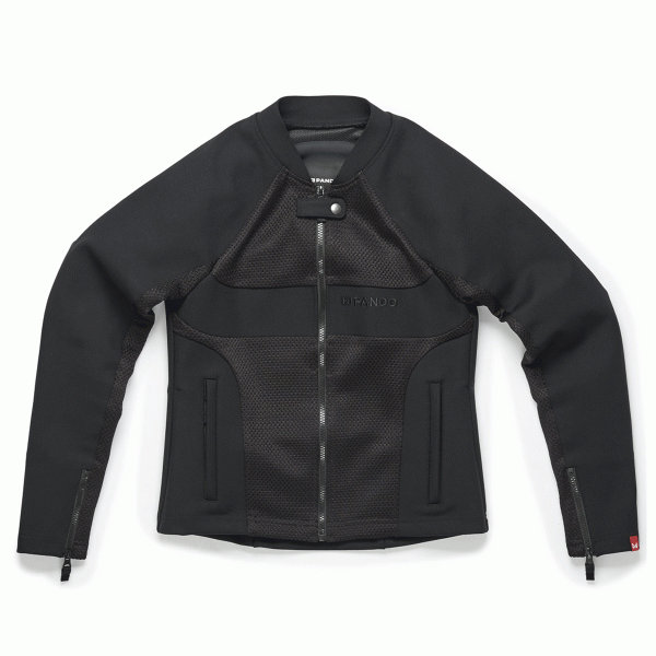 Pando Moto Stealth Black AAA Ladies Textile Jacket Black FREE UK Delivery, FREE 365 Day Returns | Moto Central