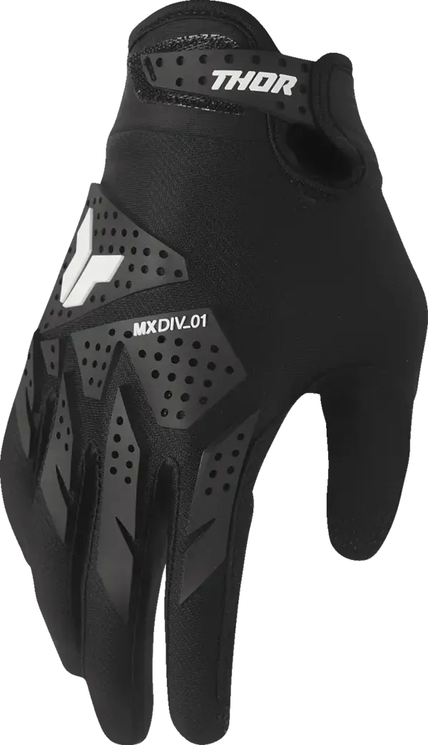 Thor Launchmode XP Ladies Textile Gloves Black - FREE UK Shipping, FREE 365 Day Returns | Moto Central