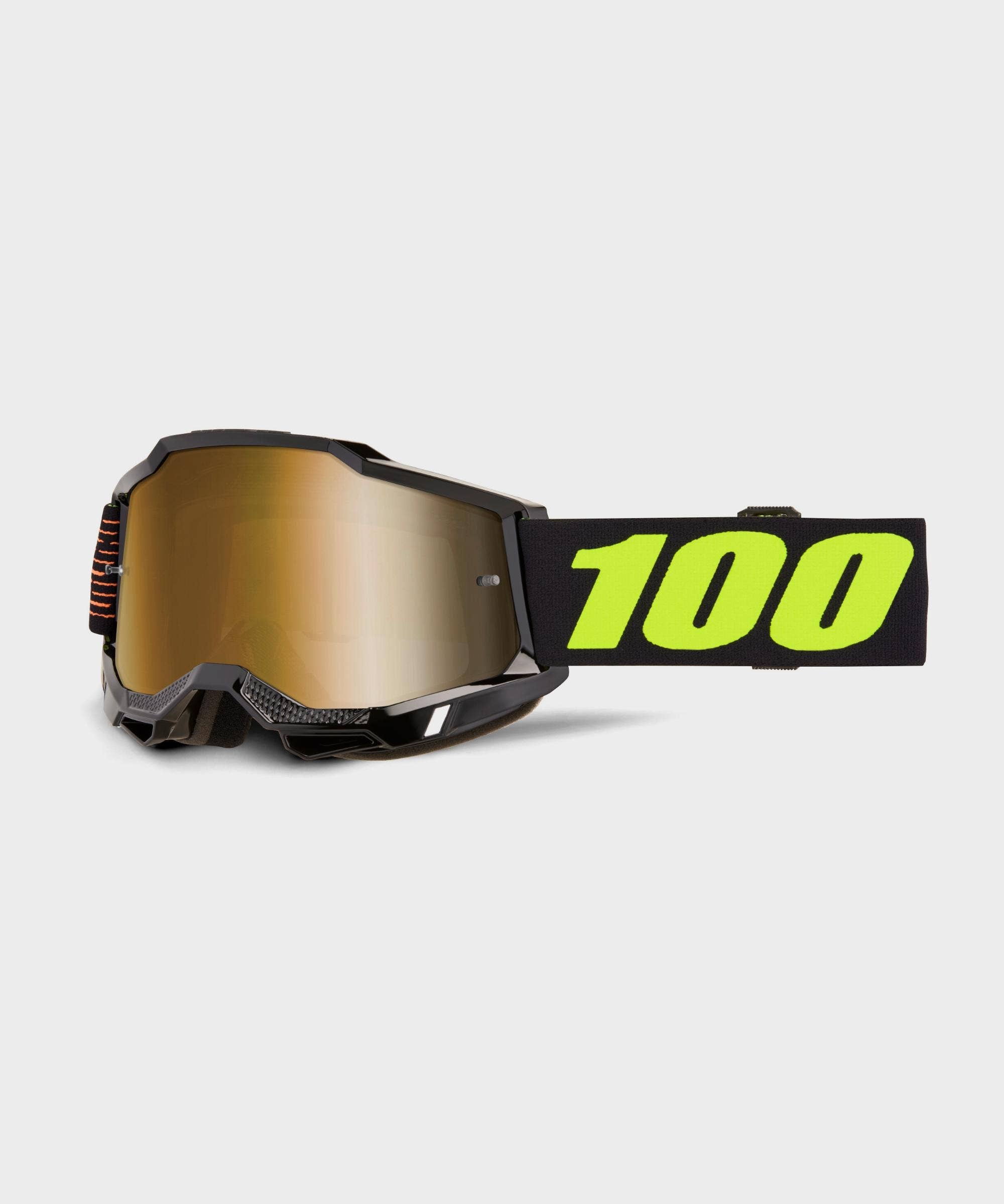 100% Accuri 2 Goggle Fairbanks / Mirror Ture Gold Lens - FREE UK Shipping, FREE 365 Day Returns | Moto Central