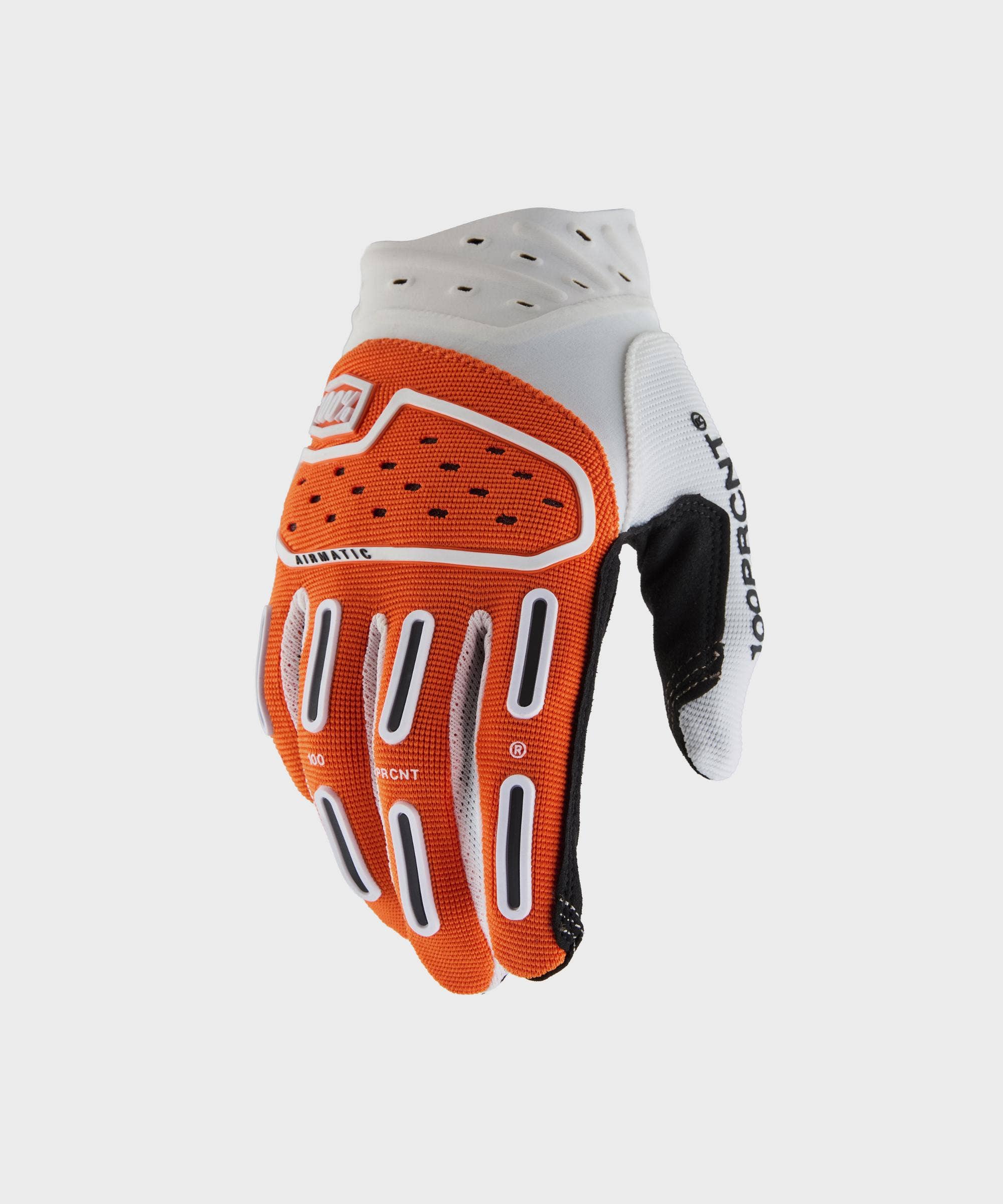 100% Airmatic Gloves Orange - FREE UK Shipping, FREE 365 Day Returns | Moto Central