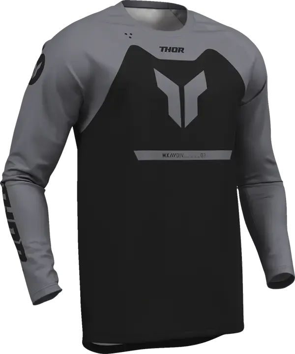 Thor Ridemode Menace Youth Jersey Black / Grey - FREE UK Shipping, FREE 365 Day Returns | Moto Central