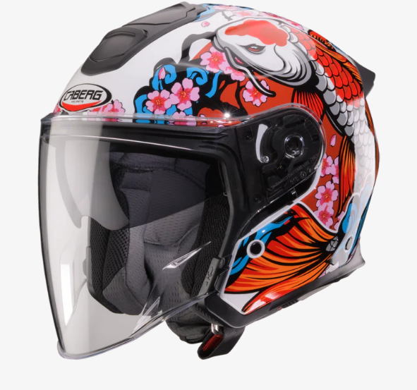 Caberg Flyon 2 KOI White / Red / Orange