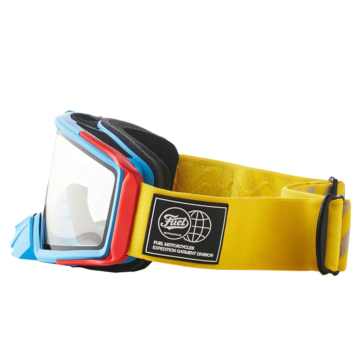 Fuel Endurage Goggles Yellow / Blue With Clear Lens
