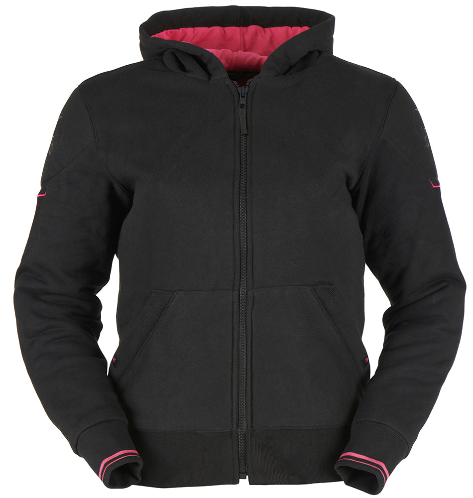 Furygan Luxio Evo Ladies Textile Jacket Black / Pink - FREE UK Shipping, FREE 365 Day Returns | Moto Central
