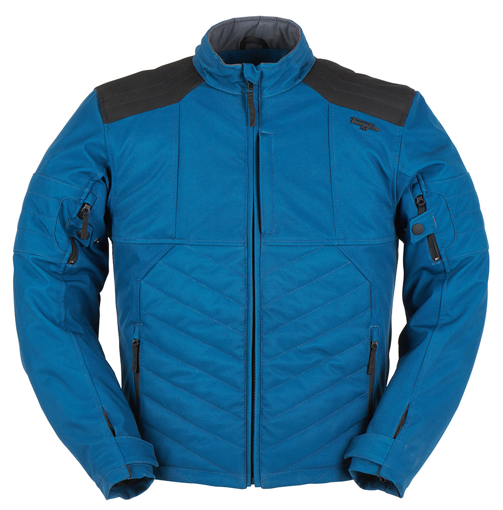 Furygan ICE Track Textile Jacket Blue / Black - FREE UK Shipping, FREE 365 Day Returns | Moto Central