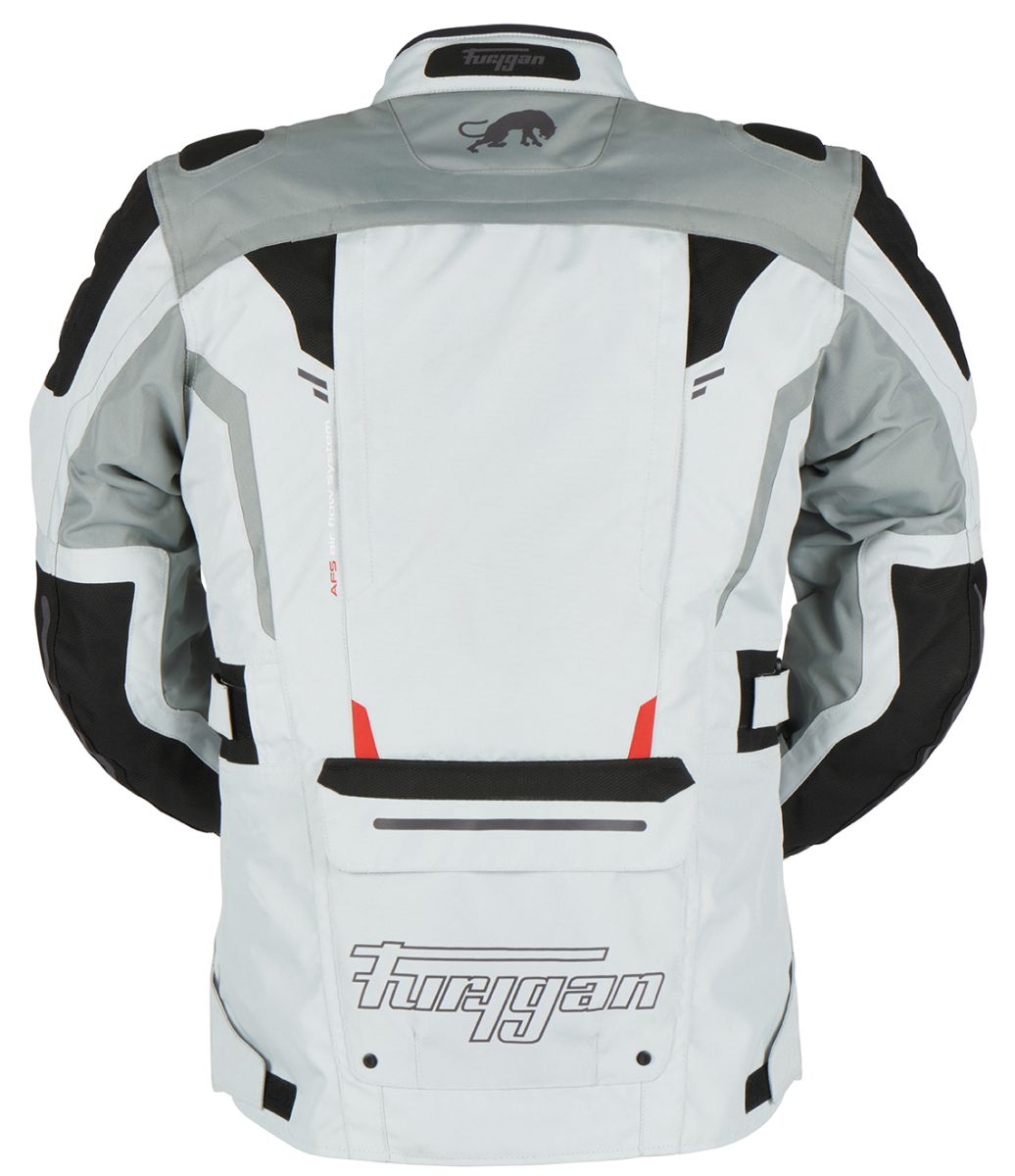 Furygan Brevent 3-In-1 Textile Jacket Pearl / Anthracite - FREE UK Shipping, FREE 365 Day Returns | Moto Central