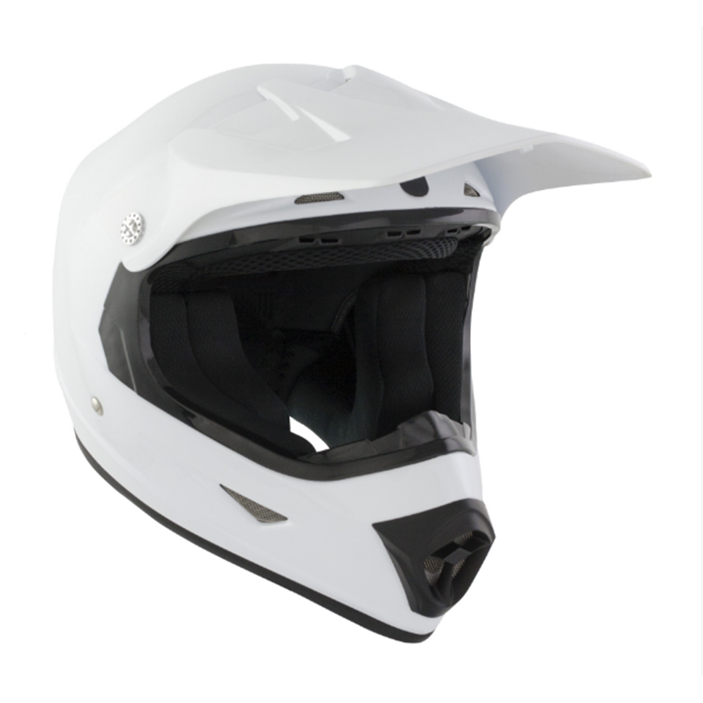 GSB XP-7 MX Off Road Kids Gloss Plain White