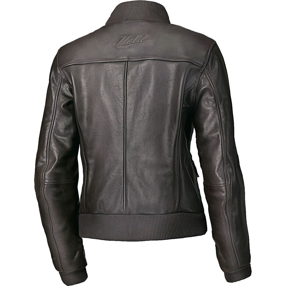 Held Barron Ladies Leather Jacket Brown - FREE UK Shipping, FREE 365 Day Returns | Moto Central