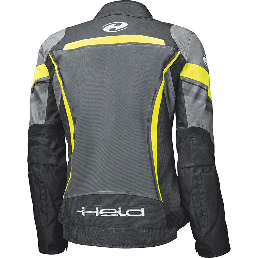 Held Baxley Top Ladies Textile Jacket Black / Fluo Yellow - FREE UK Shipping, FREE 365 Day Returns | Moto Central