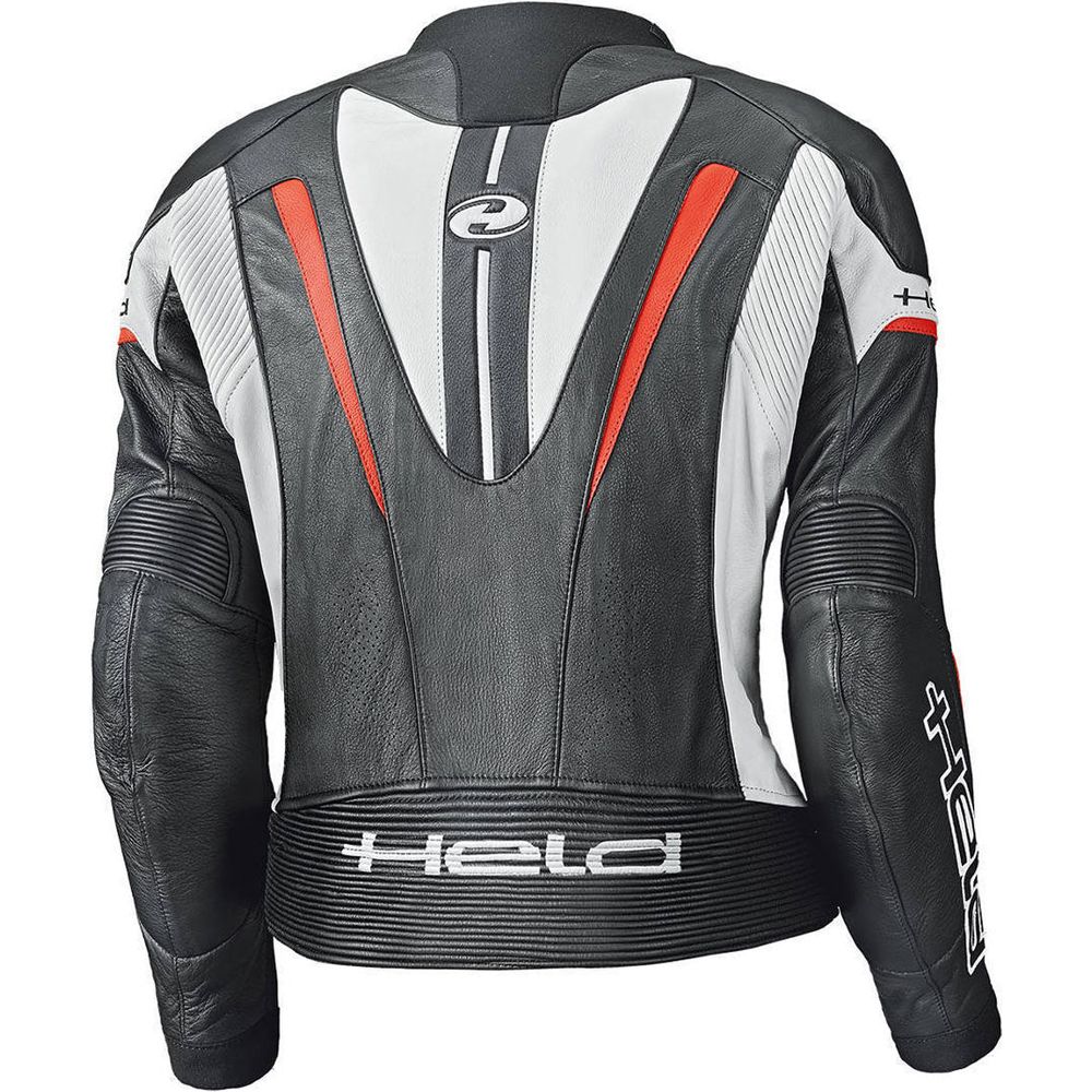 Held Debbie 2 Ladies Leather Jacket Black / White / Red - FREE UK Shipping, FREE 365 Day Returns | Moto Central
