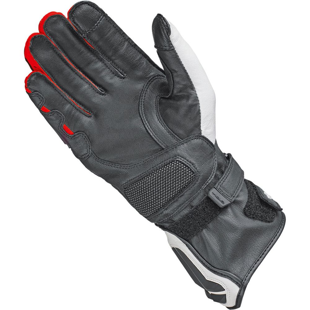 Held Evo-Thrux 2 Leather Gloves Black / Red - FREE UK Shipping, FREE 365 Day Returns | Moto Central