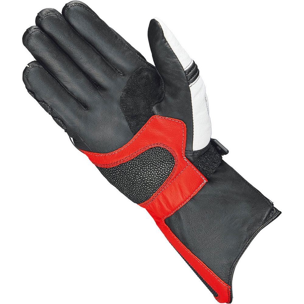 Held Phantom Pro Leather Gloves Black / White / Red - FREE UK Shipping, FREE 365 Day Returns | Moto Central