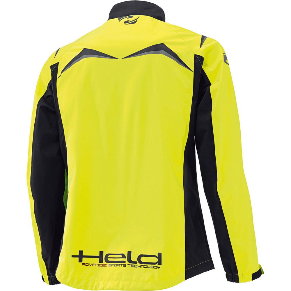 Held Rainblock Top Over Jacket Black / Fluo Yellow - FREE UK Shipping, FREE 365 Day Returns | Moto Central
