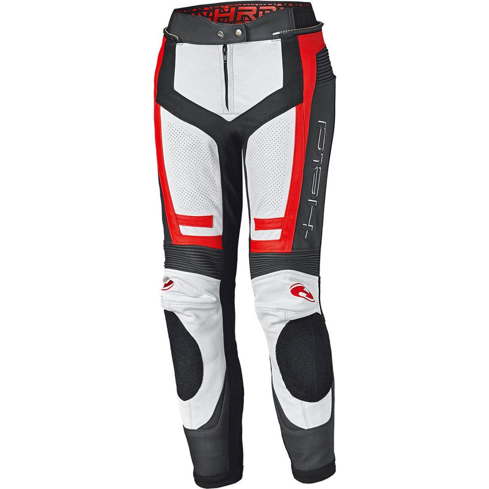 Held Rocket 3.0 Ladies Leather Trouser White / Red - FREE UK Shipping, FREE 365 Day Returns | Moto Central
