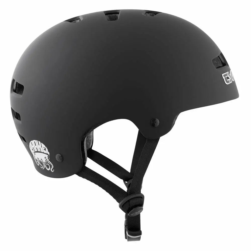 TSG Kraken Helmets Satin Black - FREE UK Shipping, FREE 365 Day Returns | Moto Central