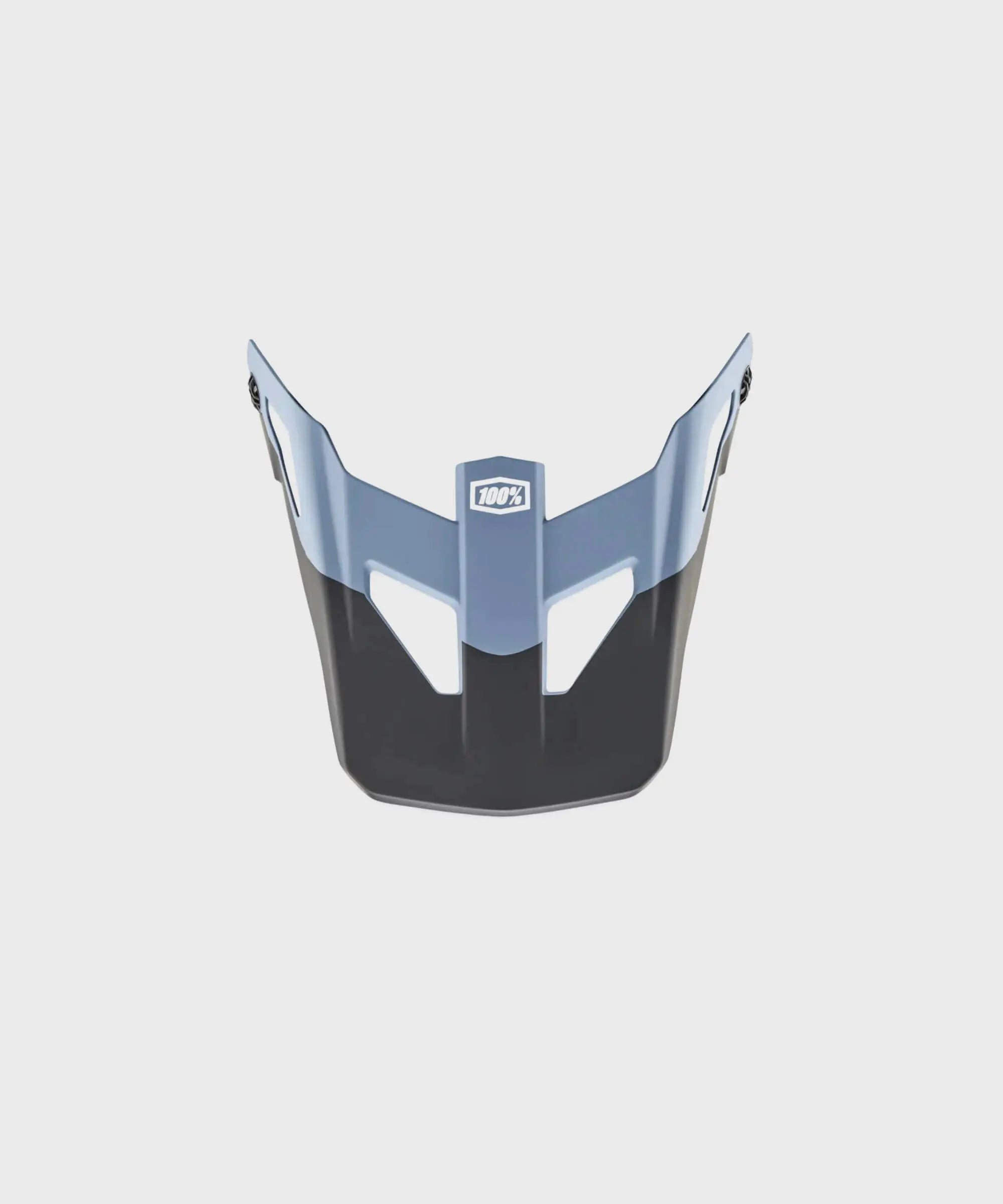 100% Status Replacement Visor Drop / Steel Blue - FREE UK Shipping, FREE 365 Day Returns | Moto Central