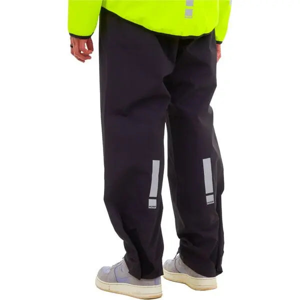 HUMP Unisex Reflect Waterproof Overtrouser Black - FREE UK Shipping, FREE 365 Day Returns | Moto Central