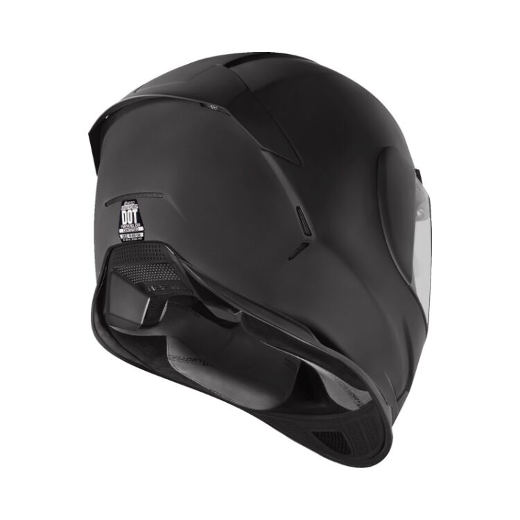 Icon Airframe Pro Matt Black - FREE UK Shipping, FREE 365 Day Returns | Moto Central