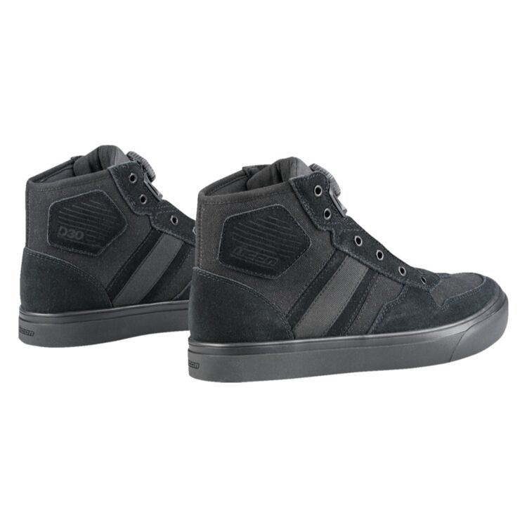 Icon Dog Days CE Boots Stealth Black - FREE UK Shipping, FREE 365 Day Returns | Moto Central