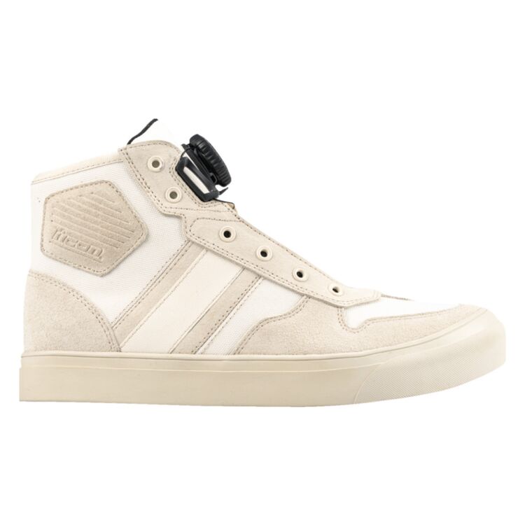 Icon Dog Days CE Boots White - FREE UK Shipping, FREE 365 Day Returns | Moto Central
