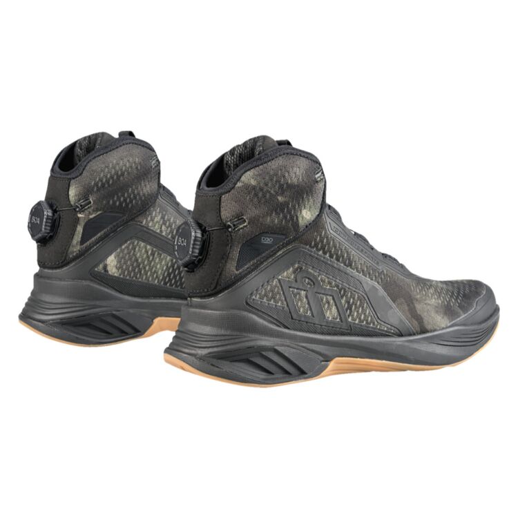 Icon Hooligan AF CE Boots Grey Camo - FREE UK Shipping, FREE 365 Day Returns | Moto Central