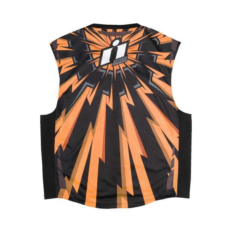 Icon Mil-Spec 3 Vest Orange - FREE UK Shipping, FREE 365 Day Returns | Moto Central