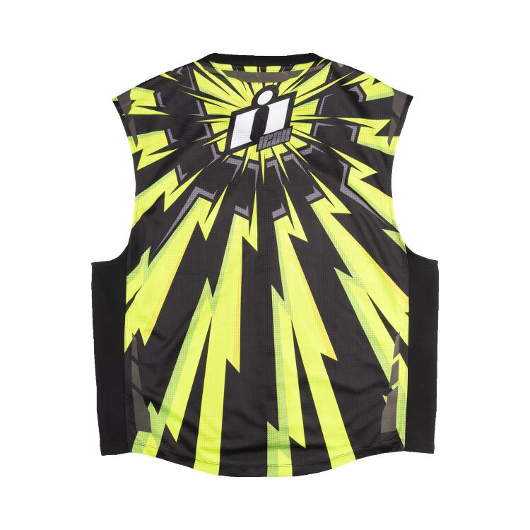 Icon Mil-Spec 3 Vest Hi-Vis Yellow - FREE UK Shipping, FREE 365 Day Returns | Moto Central