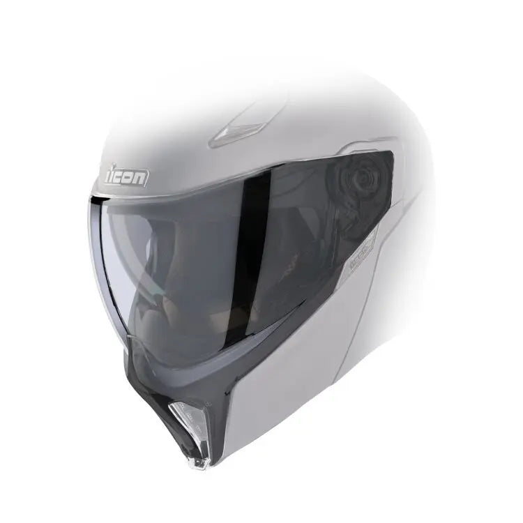 Icon Threshold Helmet Visor Dark Smoke - FREE UK Shipping, FREE 365 Day Returns | Moto Central