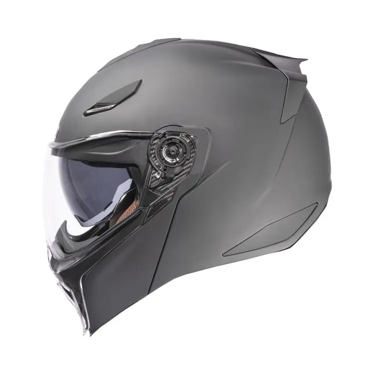 Icon Threshold Matt Black - FREE UK Shipping, FREE 365 Day Returns | Moto Central