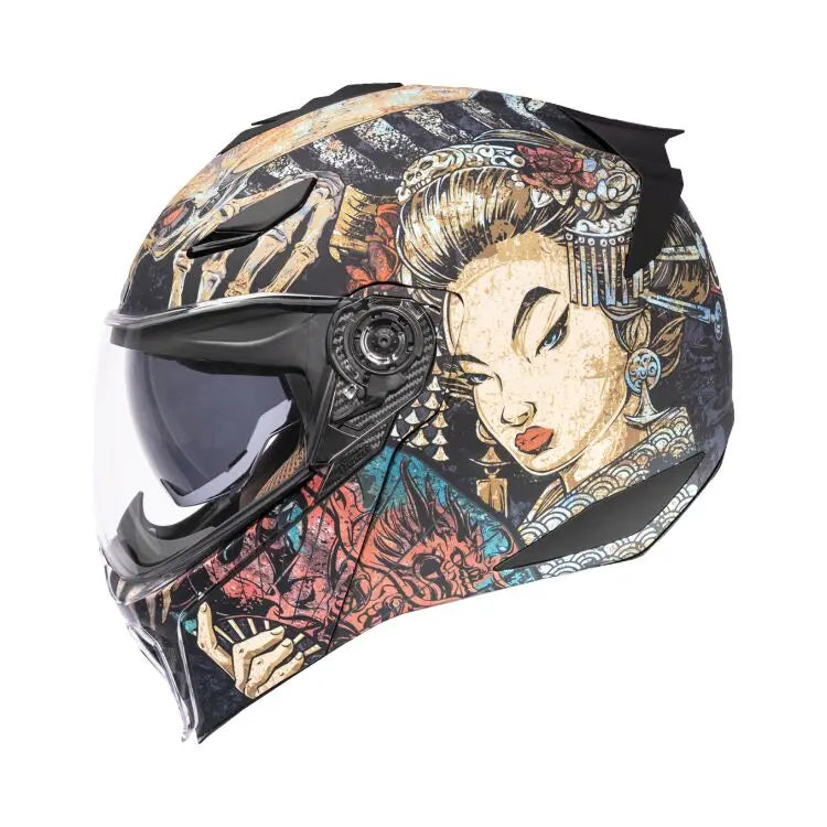 Icon Threshold Odokuro Black - FREE UK Shipping, FREE 365 Day Returns | Moto Central