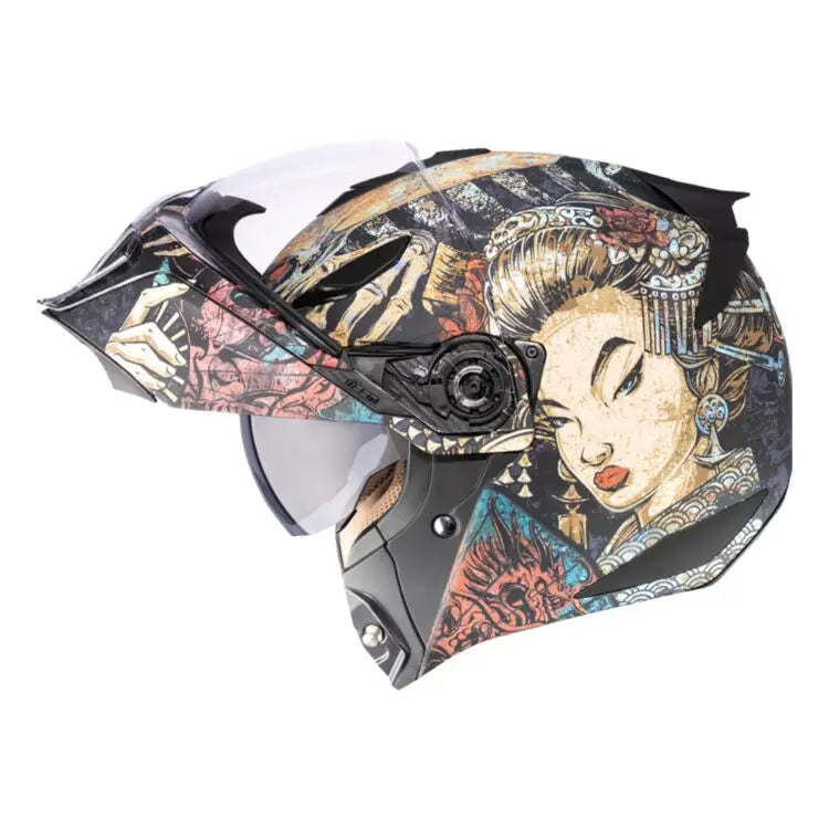 Icon Threshold Odokuro Black - FREE UK Shipping, FREE 365 Day Returns | Moto Central