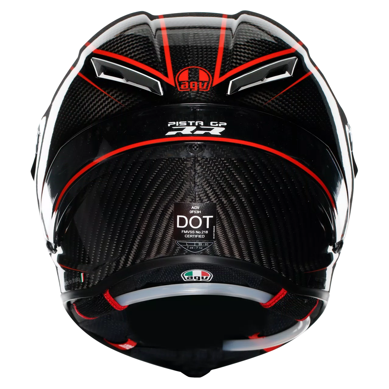 AGV Pista GP-RR ECE 22.06 Performante Carbon / Red