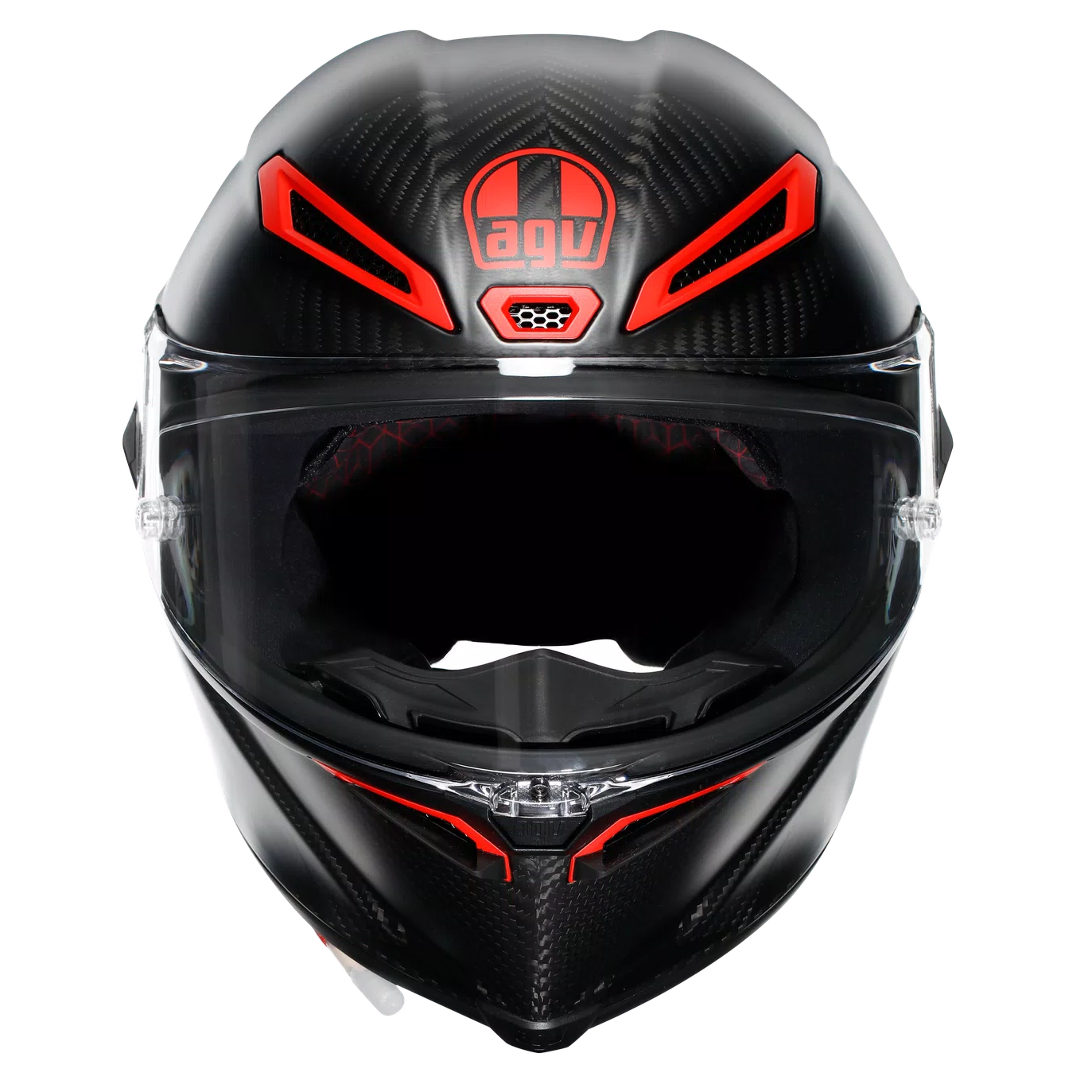 AGV Pista GP-RR ECE 22.06 Intrepido Carbon / Black / Red - FREE UK Delivery, FREE 365 Day Returns | Moto Central