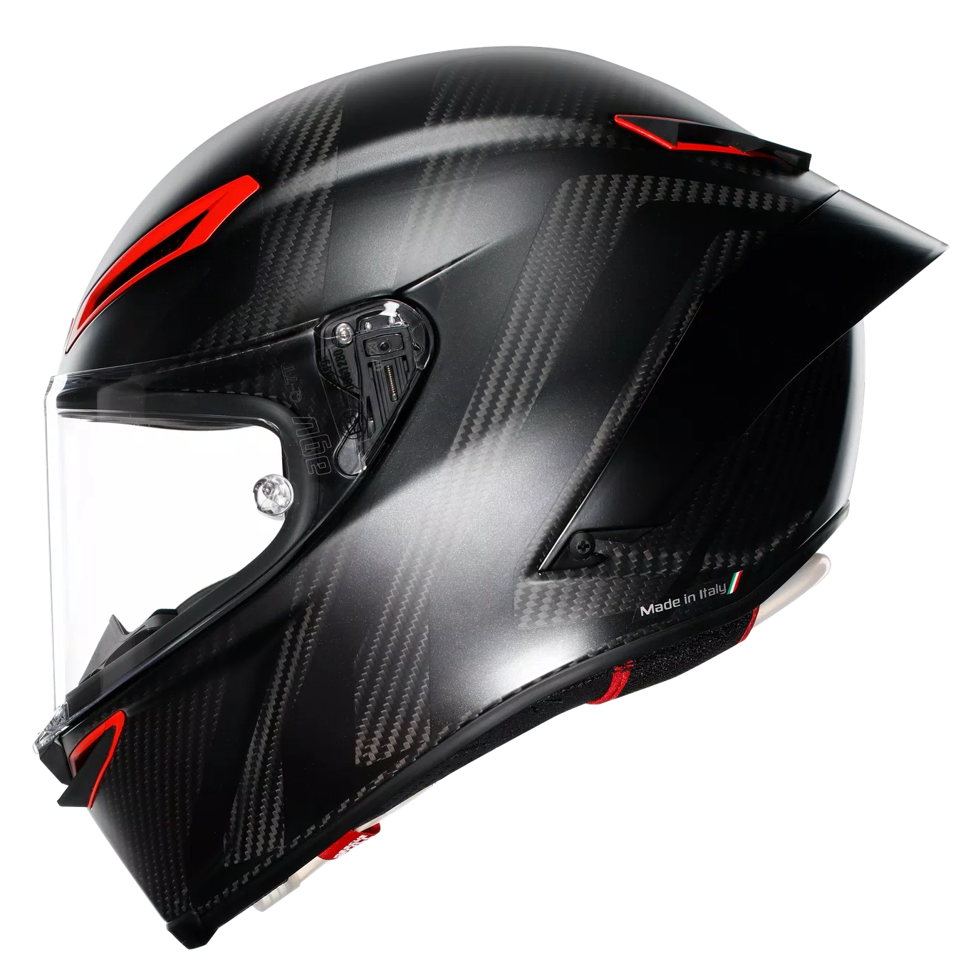 AGV Pista GP-RR ECE 22.06 Intrepido Carbon / Black / Red - FREE UK Delivery, FREE 365 Day Returns | Moto Central