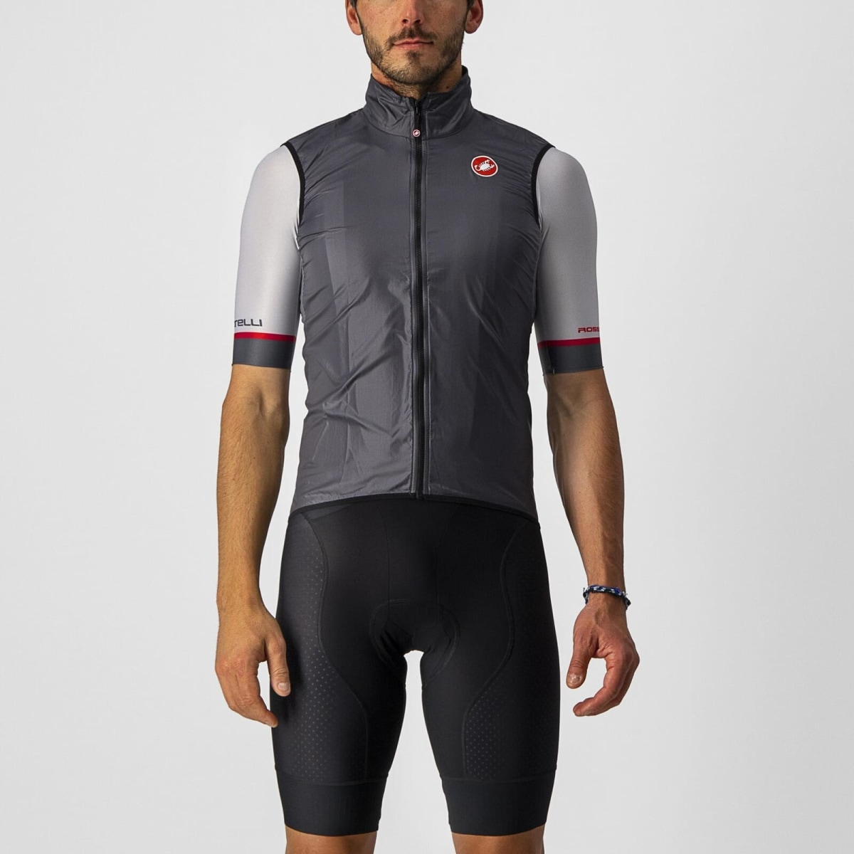 Castelli Free Sanremo 2 Ladies Suit Short Sleeves White Black