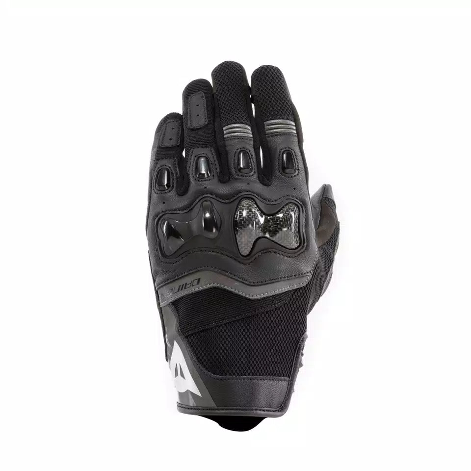 Dainese Siroc Leather Gloves Black / Anthracite FREE UK Delivery, FREE 365 Day Returns | Moto Central
