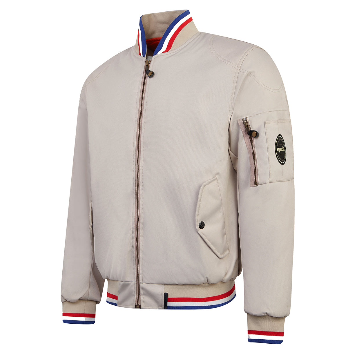 Spada Air Force 1 Royale CE Textile Jacket Ivory FREE UK Delivery, FREE 365 Day Returns | Moto Central