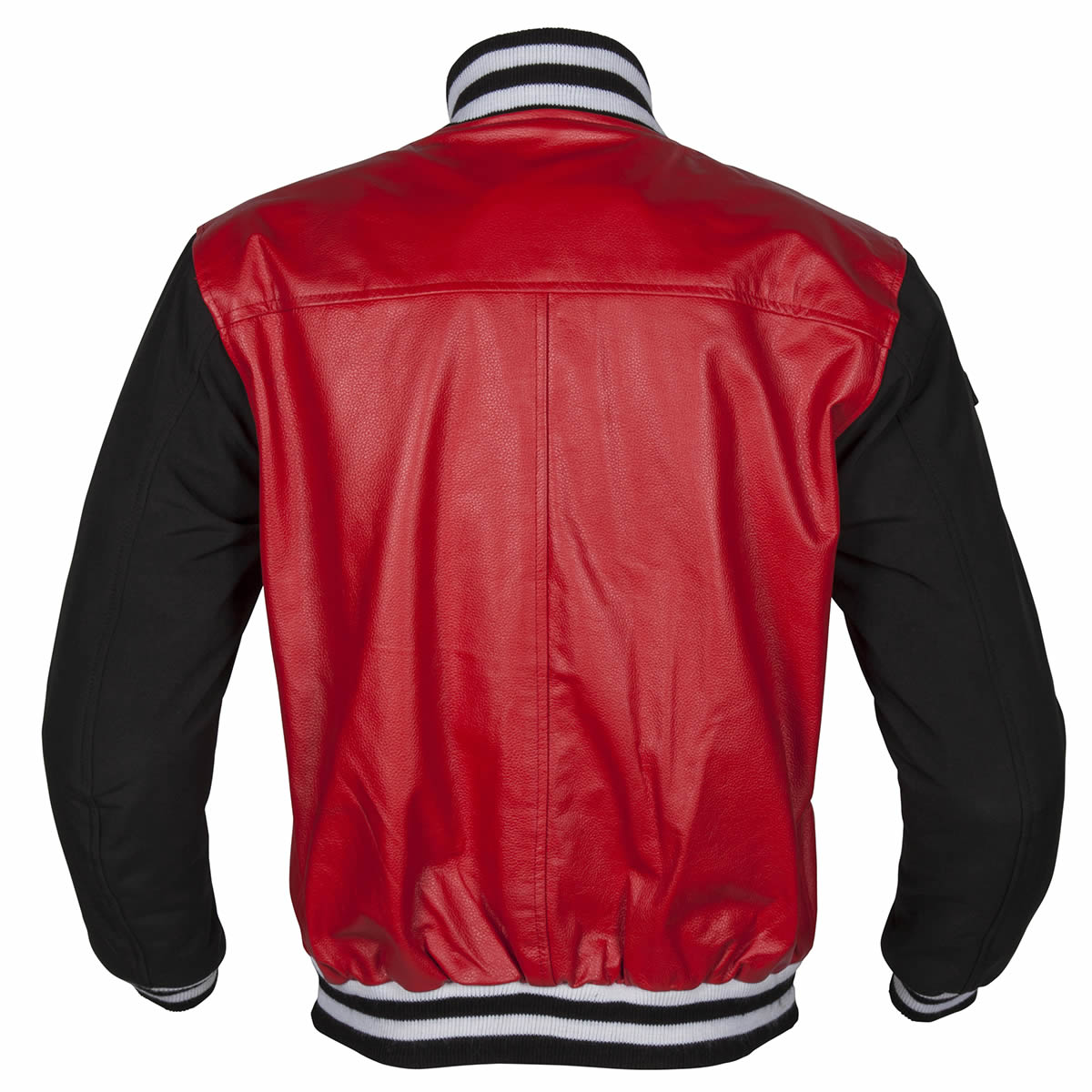 Spada Campus Leather Jacket Red / Black FREE UK Delivery, FREE 365 Day Returns | Moto Central