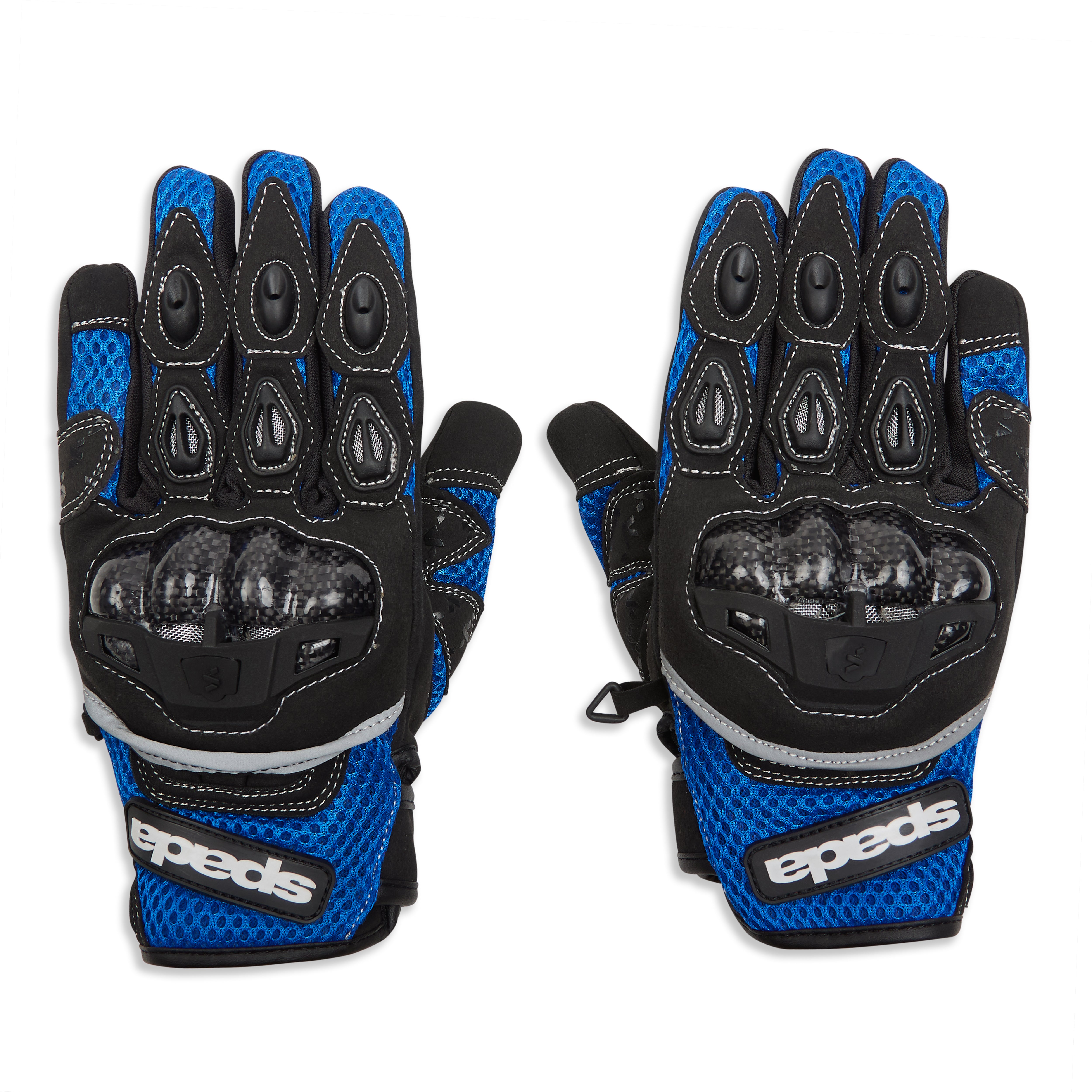 Spada MX-Air CE Textile Gloves Blue FREE UK Delivery, FREE 365 Day Returns | Moto Central