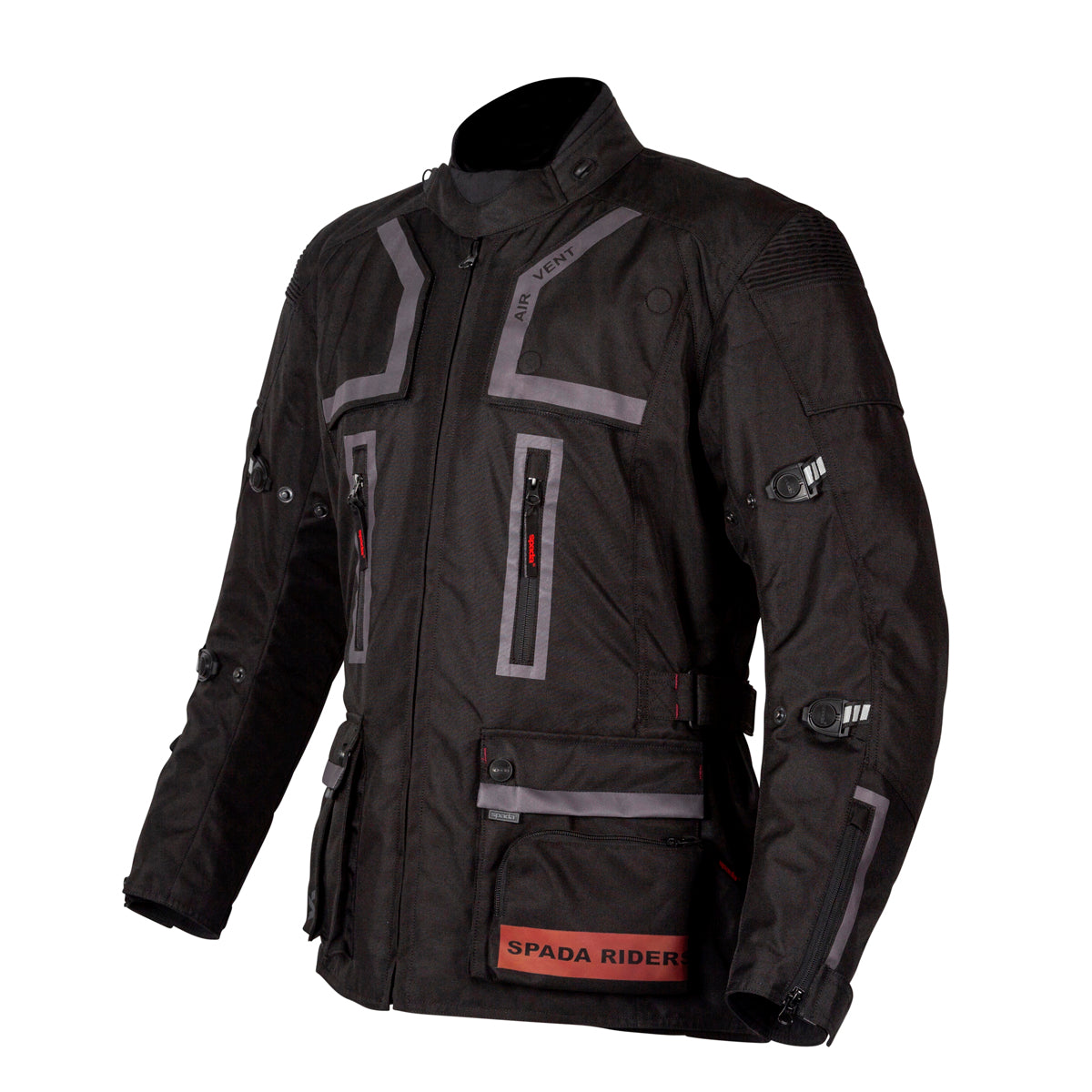 Spada Tucson CE Textile Jacket Black FREE UK Delivery, FREE 365 Day Returns | Moto Central
