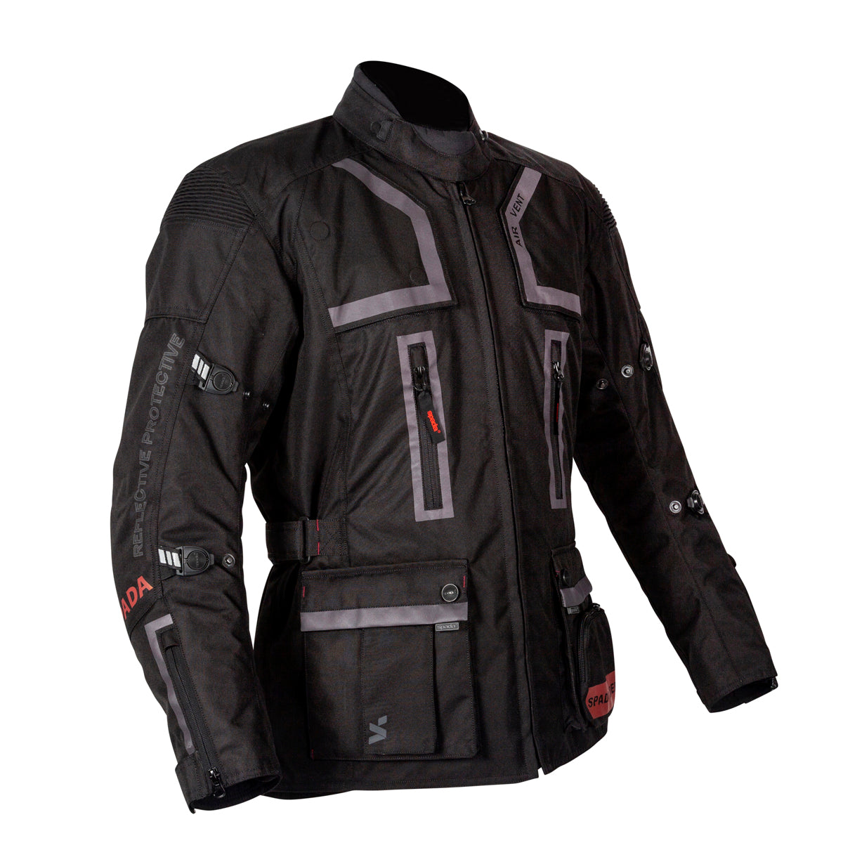 Spada Tucson CE Textile Jacket Black FREE UK Delivery, FREE 365 Day Returns | Moto Central