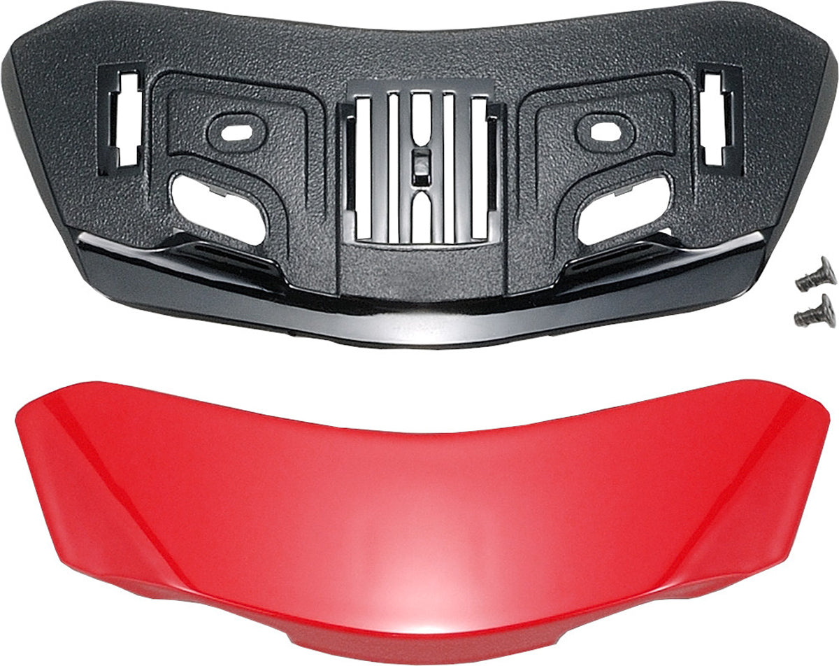 Shoei NXR2 Front Air Intake Shine Red FREE UK Delivery, FREE 365 Day Returns | Moto Central