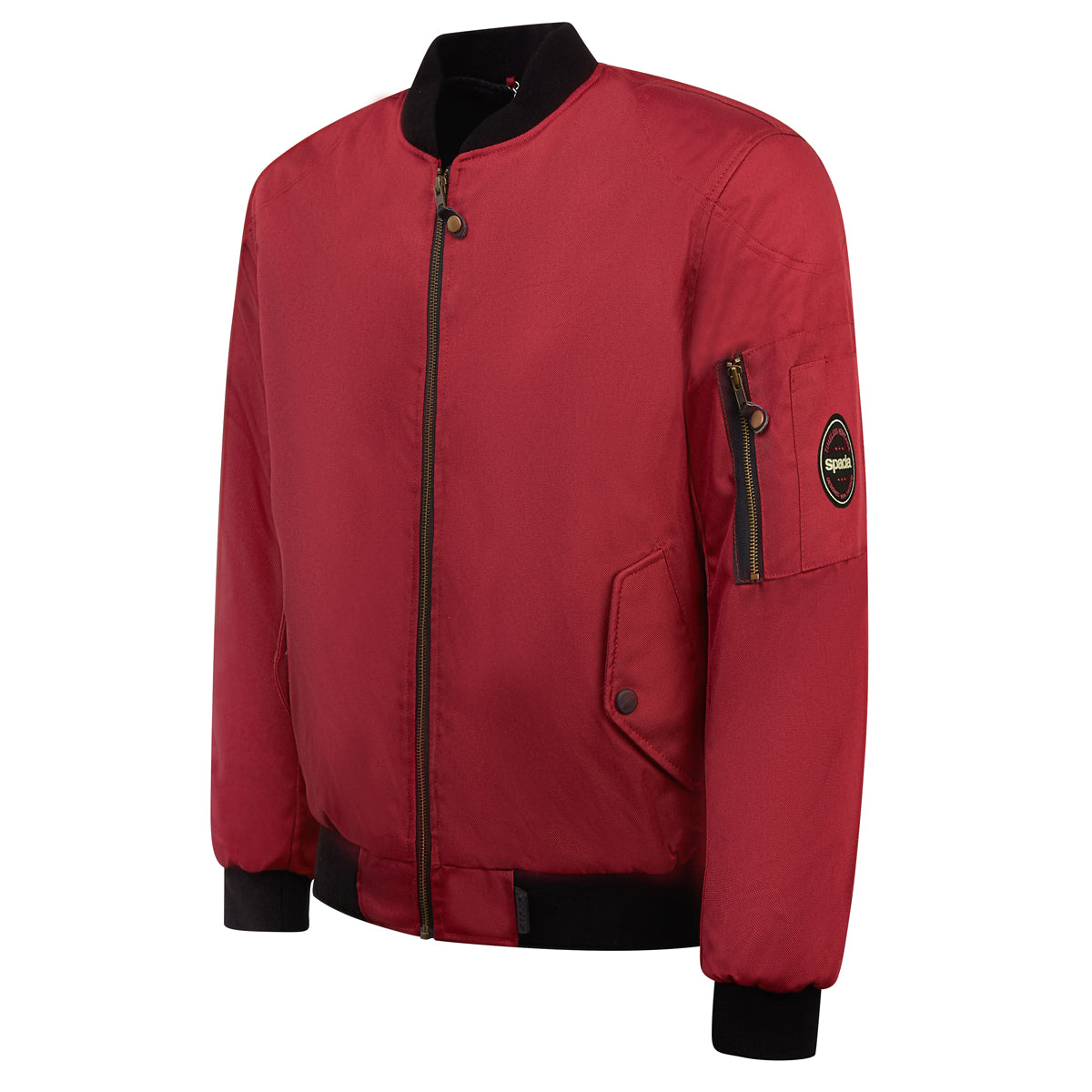 Spada Air Force 1 CE Textile Jacket Red FREE UK Delivery, FREE 365 Day Returns | Moto Central