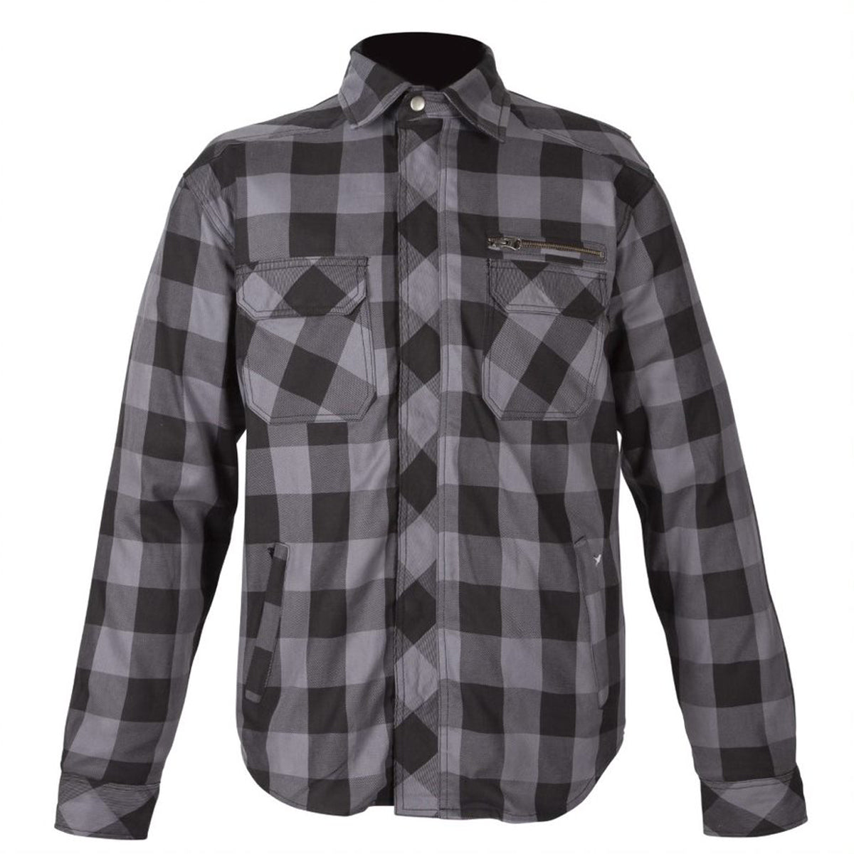 Spada Maine CE Textile Jacket Black / Grey Check FREE UK Delivery, FREE 365 Day Returns | Moto Central