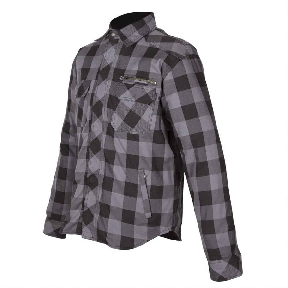 Spada Maine CE Textile Jacket Black / Grey Check FREE UK Delivery, FREE 365 Day Returns | Moto Central
