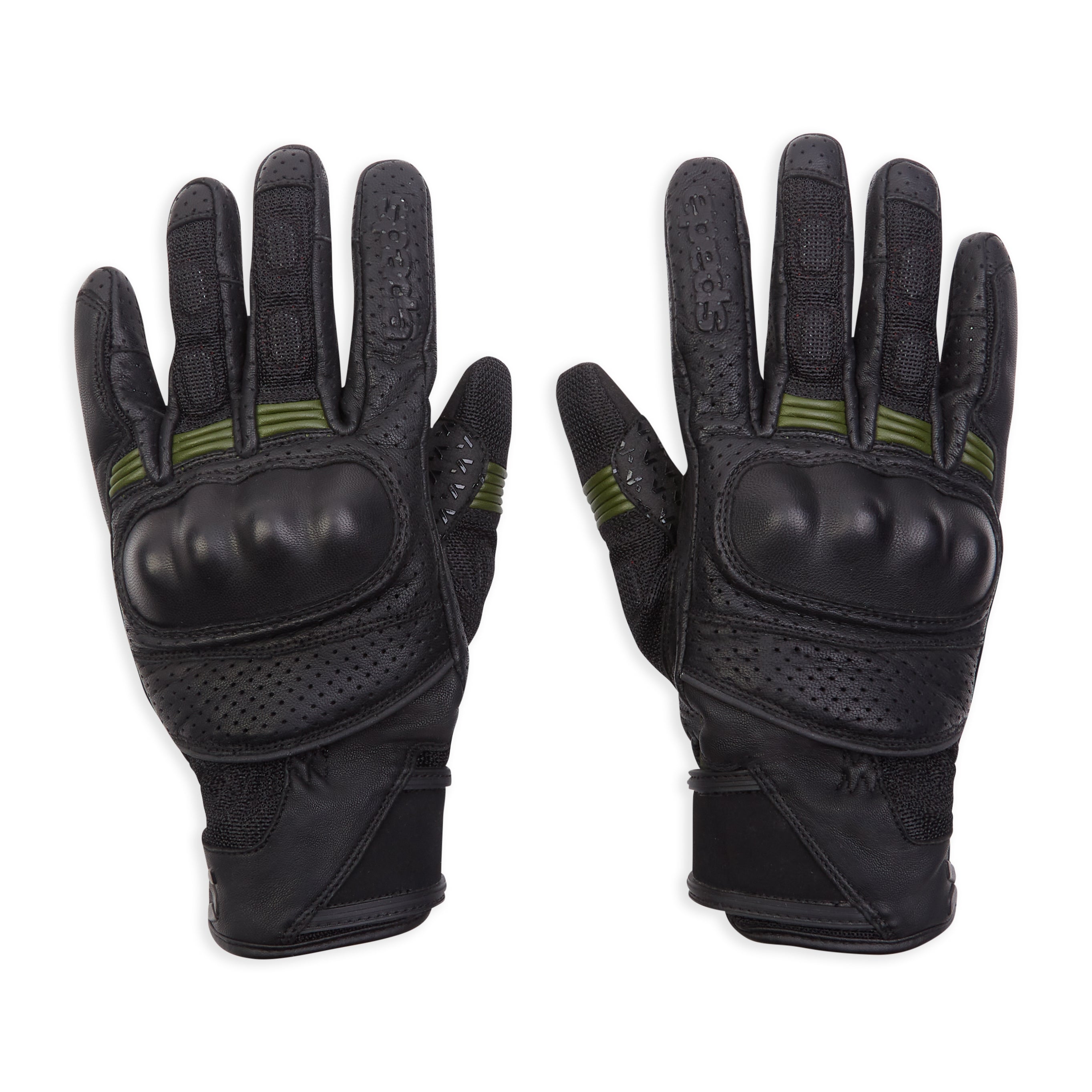 Spada Oxygen CE Leather Gloves Black FREE UK Delivery, FREE 365 Day Returns | Moto Central