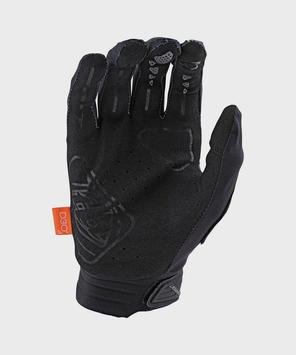 Troy Lee Designs Gambit Cycle Gloves Solid Black - FREE UK Shipping, FREE 365 Day Returns | Moto Central