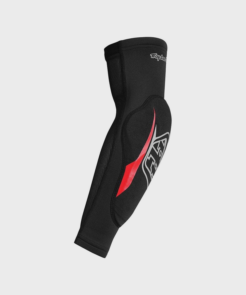 Troy Lee Designs Raid Cycle Elbow Guard Solid Black - FREE UK Shipping, FREE 365 Day Returns | Moto Central