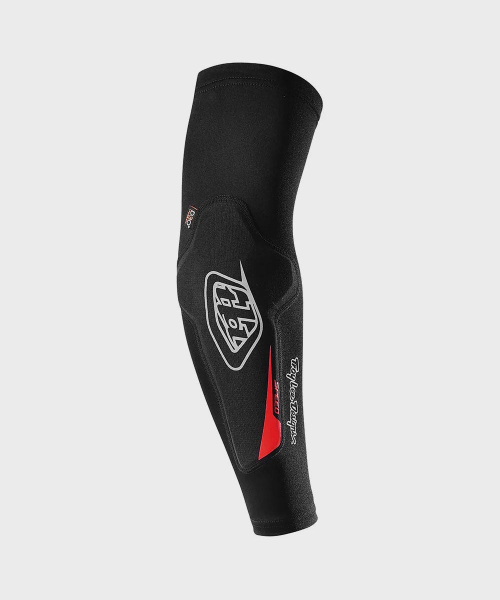 Troy Lee Designs Youth Speed Cycle Elbow Sleeves Solid Black - FREE UK Shipping, FREE 365 Day Returns | Moto Central