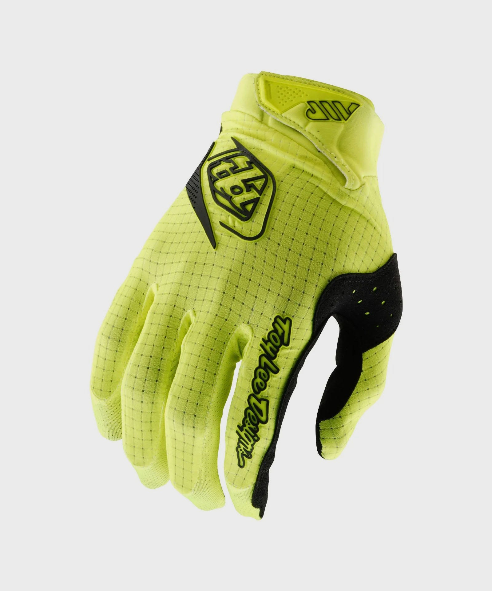 Troy Lee Designs Youth Air Cycle Gloves Mono Flow Yellow - FREE UK Shipping, FREE 365 Day Returns | Moto Central